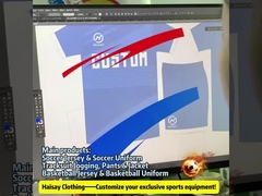 Un kit de polyester de qualité compétition 100% mesh respirant, anti-odeur, lavable à la machine Pro Fit